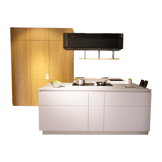 Cuisine Bossa Doublée Chêne Alpin Et Bondi C Fios Blanc Arctique