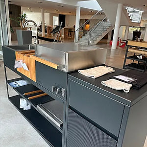 Outdoor Kitchen Frame Edelstahl 150 Anthracite