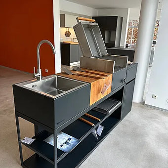 Outdoor Kitchen Frame Edelstahl 150 Anthracite