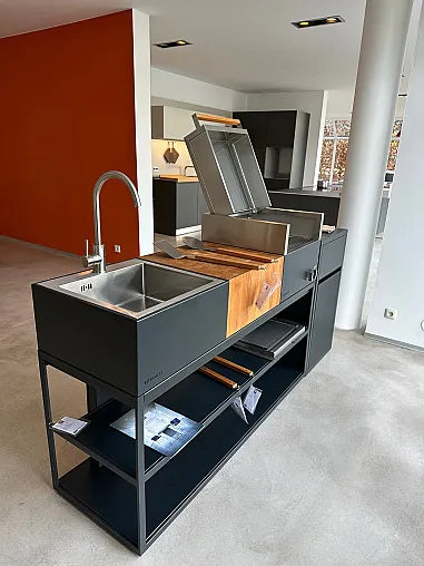 Outdoor Kitchen Frame Edelstahl 150 Anthracite