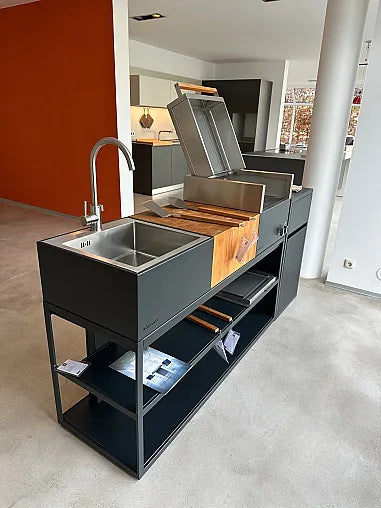 Outdoor Kitchen Frame Edelstahl 150 Anthracite
