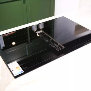Kitchen Systemat AV 6035 Real Wood Lacquered Chrome Oxide Green