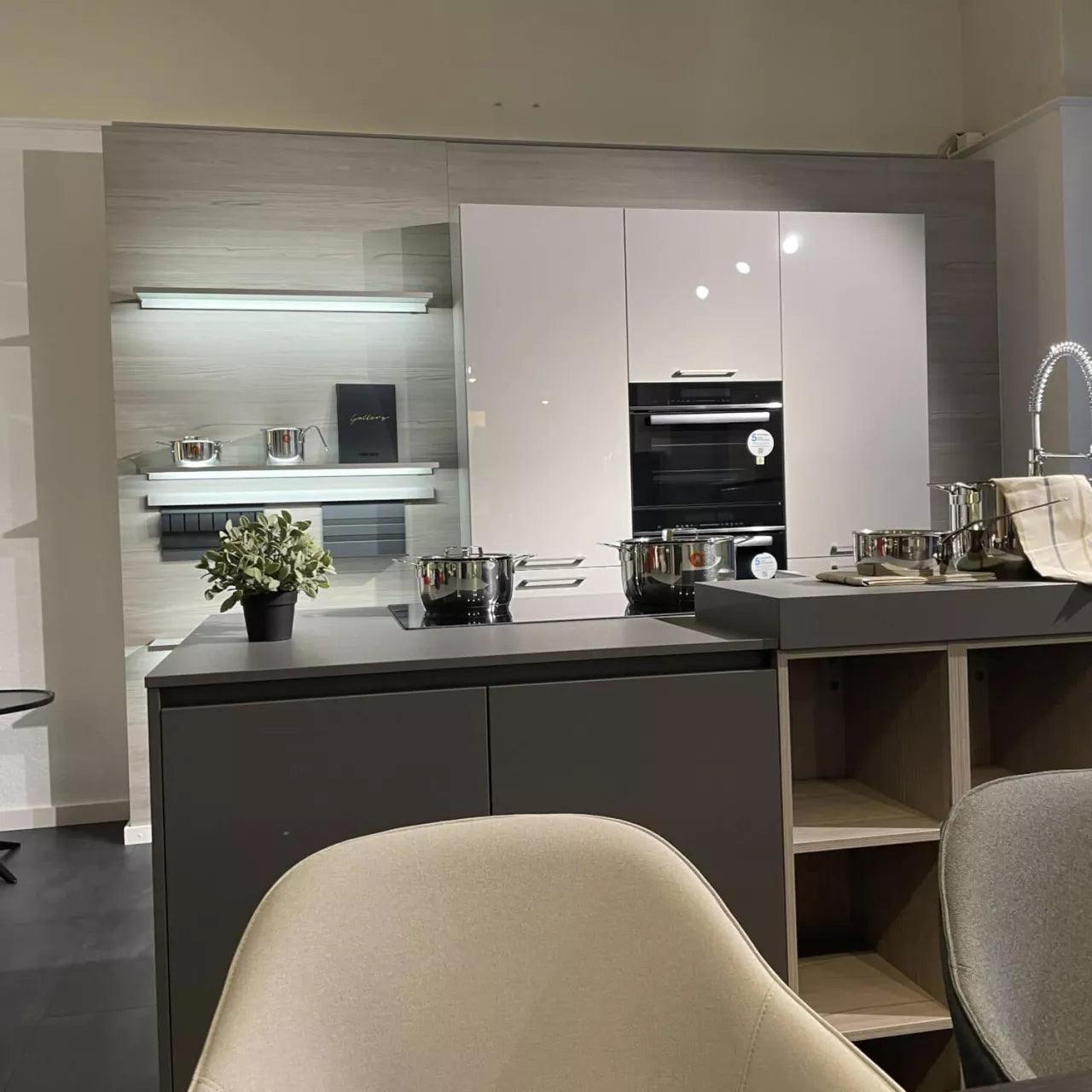 Küche Urban SC 45 Front SimiLaque Muskat Beige Grau