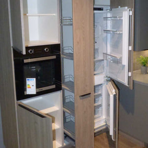Küche Easytouch Lacklaminat Taupegrau