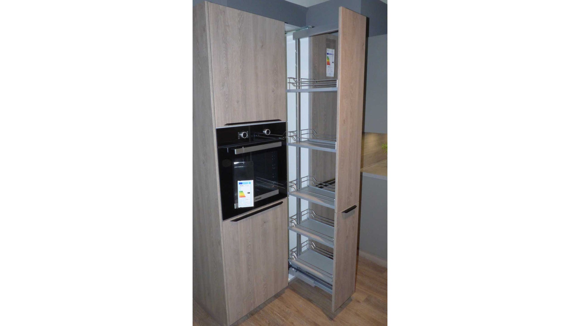 Küche Easytouch Lacklaminat Taupegrau