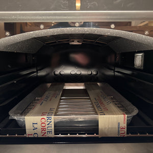 Kombinationsofen Chateau 150 Glänzendes Messing Und Mattschwarz