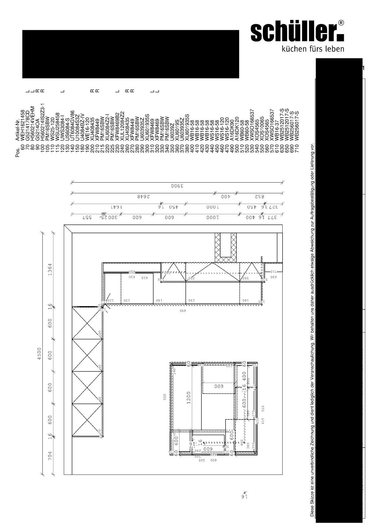 Küche MOE Modena K046 Esche Nordic Nachbildung - KüchenFirst