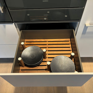 Küchenzeile b3 Platin Mattlack Weiß