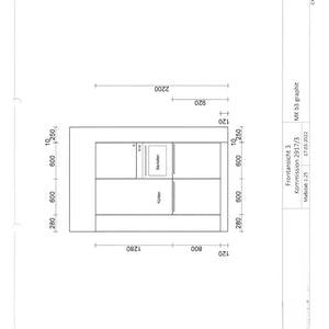 Einbauküche B3 Laminat 17 Graphit Grau 95 Anthrazit Inklusive Spüle Und E-Geräte
